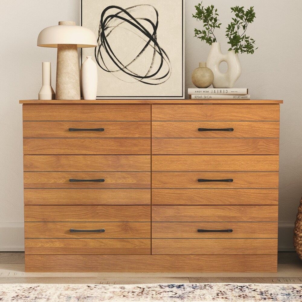 Elis 6 Drawers Dresser (31.5 in. H x 47.2 in. W x 15.7 in. D)