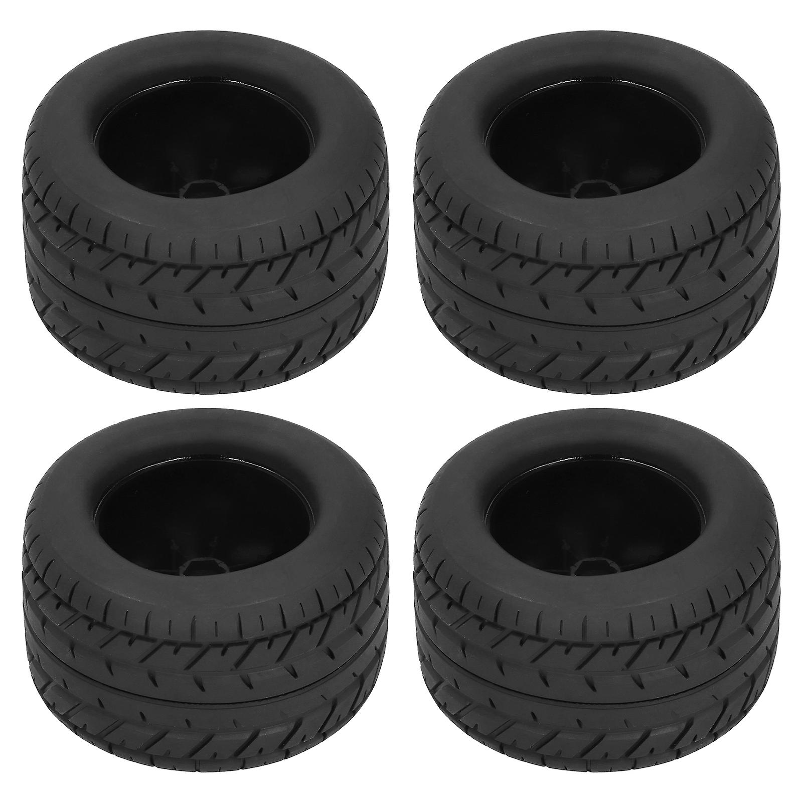 4pcs 115mm Wheel Rim Tires Rc Car Accessories Fit For Zd Racing 1/10 Rc Car Model