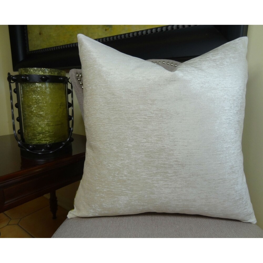 Thomas Collection Cream Mustard Graphic Throw Pillow  Handmade in USA