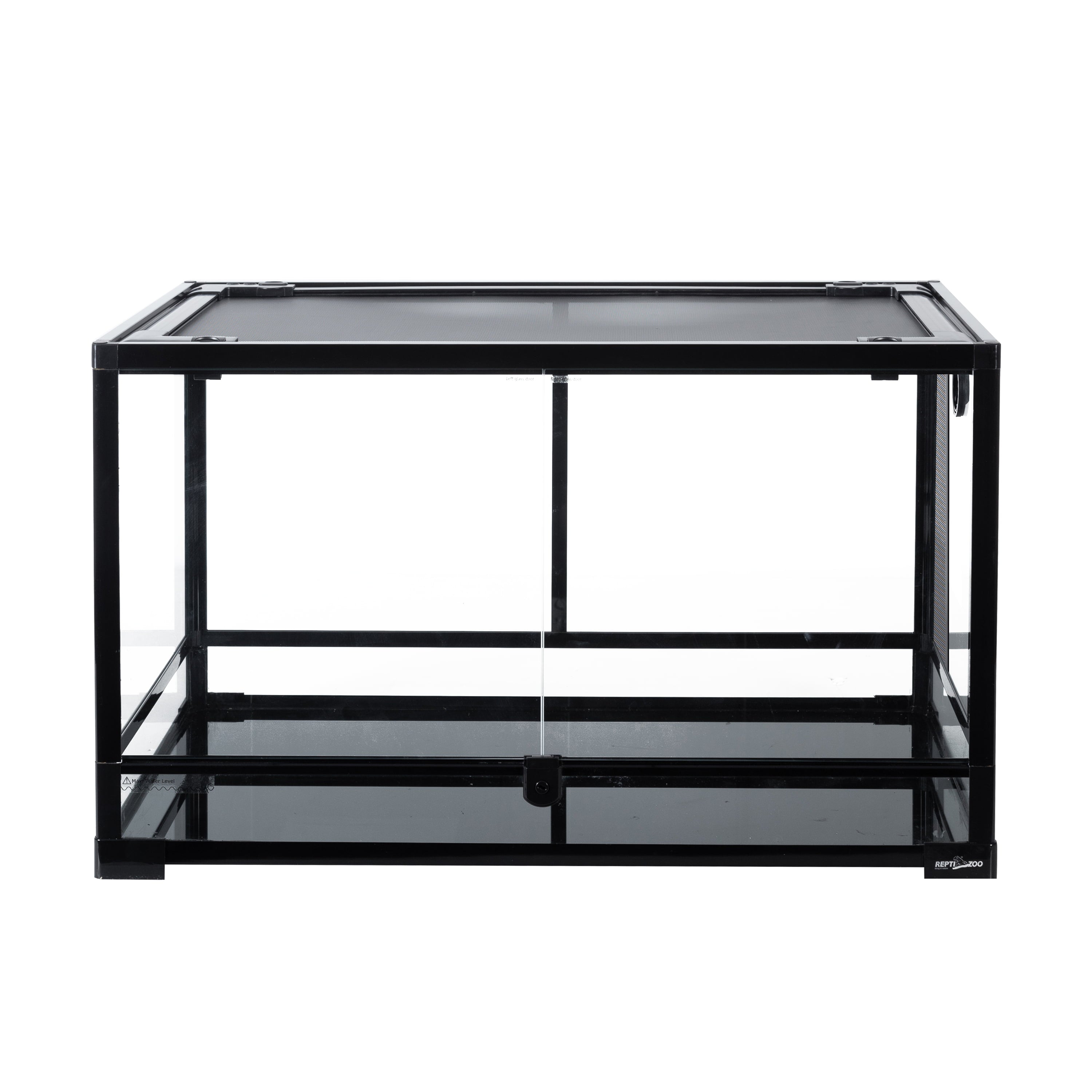 REPTIZOO 35-gallon  Black Reptile Glass Terrarium