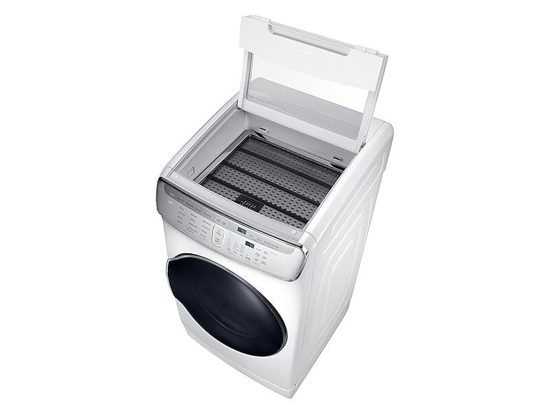 Samsung DVE60M9900W 7.5 Cu. Ft. Smart Electric Dryer With Flexdry™ In White