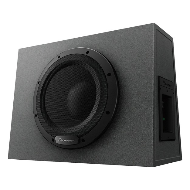 Pioneer Ts wx1010a 10 in 1 100 watt max Sealed Subwoofer With Built in Class D Amp And Bass Control Knob