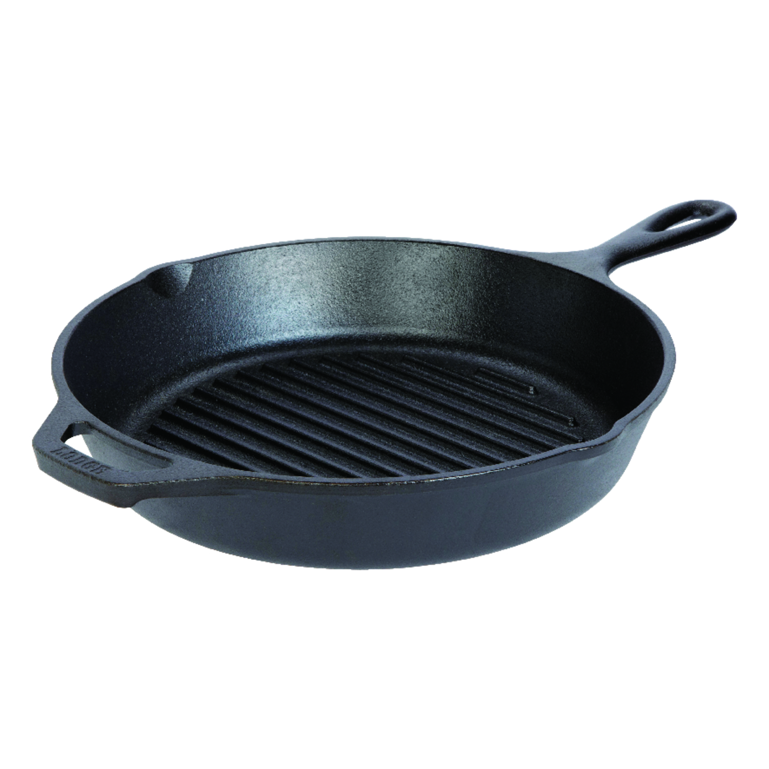 Lodge Cast Iron Grill Pan 10-1/4 in. Black