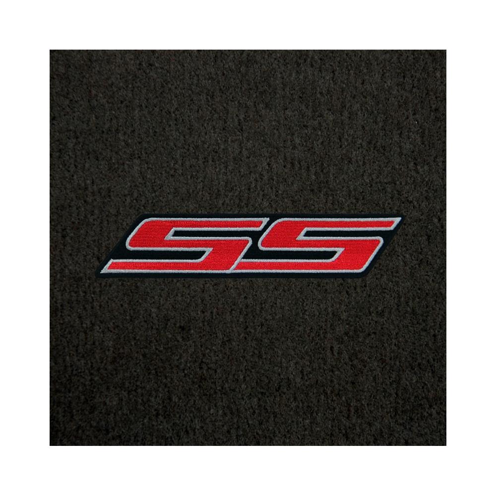 Lloyd Mats 620008 Camaro 2010-2015 Coupe Trunk Ebony Velourtex SS Logo Mat