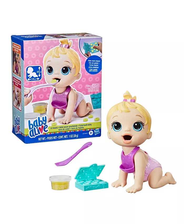 Baby Alive Lil Snacks Doll Set of 4