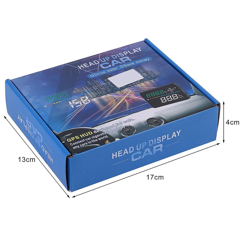 Digital Head Up Display Auto Gas Remind Driving Speeding Warning Projector