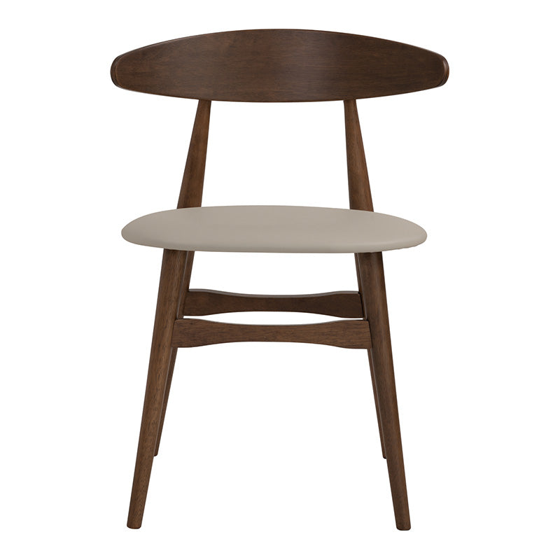 TELYN Dining Chair - Cocoa + Cream