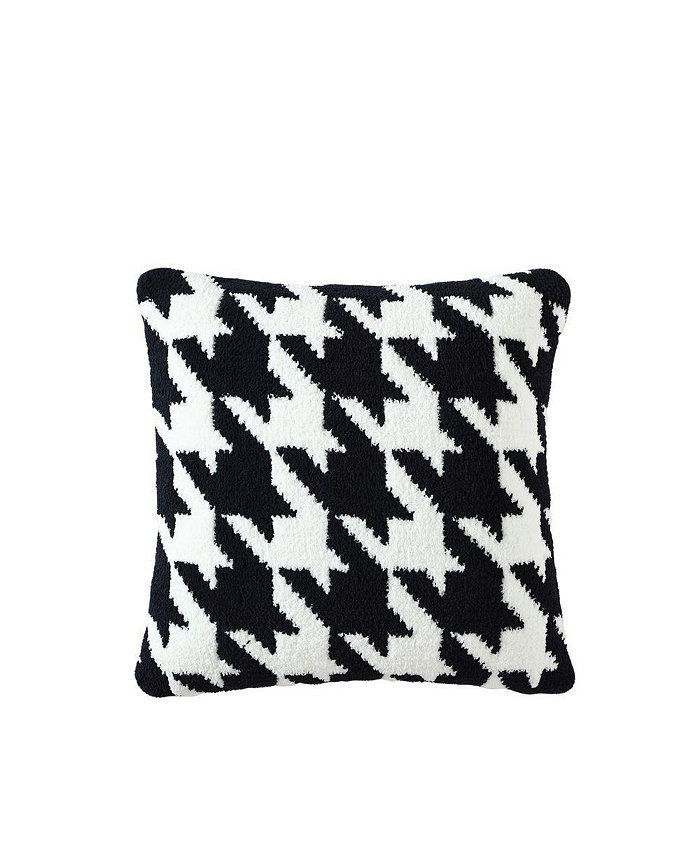 SUNDAY CITIZEN Houndstooth Decorative Pillow， 20 x 20