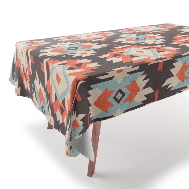 Emanuela Carratoni Boho Ikat Tablecloth Deny Designs