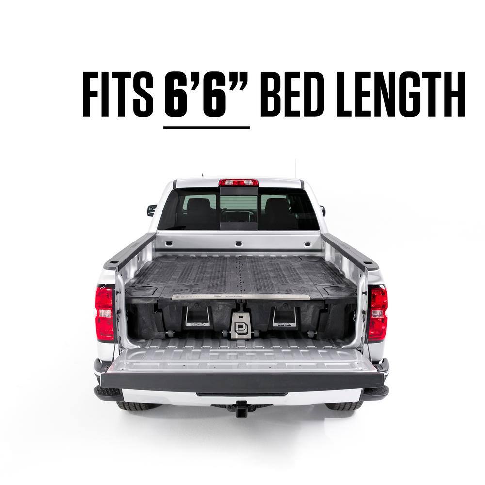 DECKED 6 ft. 6 in. Bed Length Storage System for GMC Sierra or Silverado 1500 (2019-Current) - New wide bed width DG7