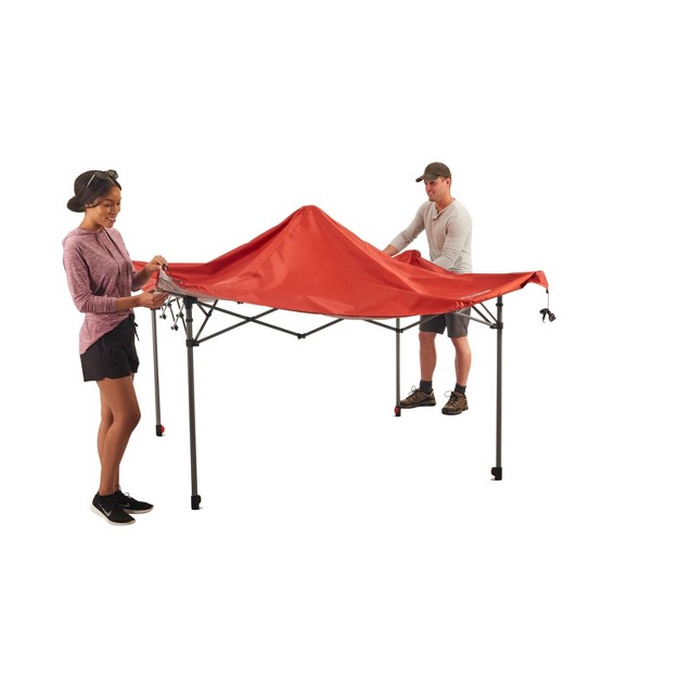 Coleman Oasis Lite Canopy 7 x27 x7 x27 One Peak Beach Shelter Tent Red