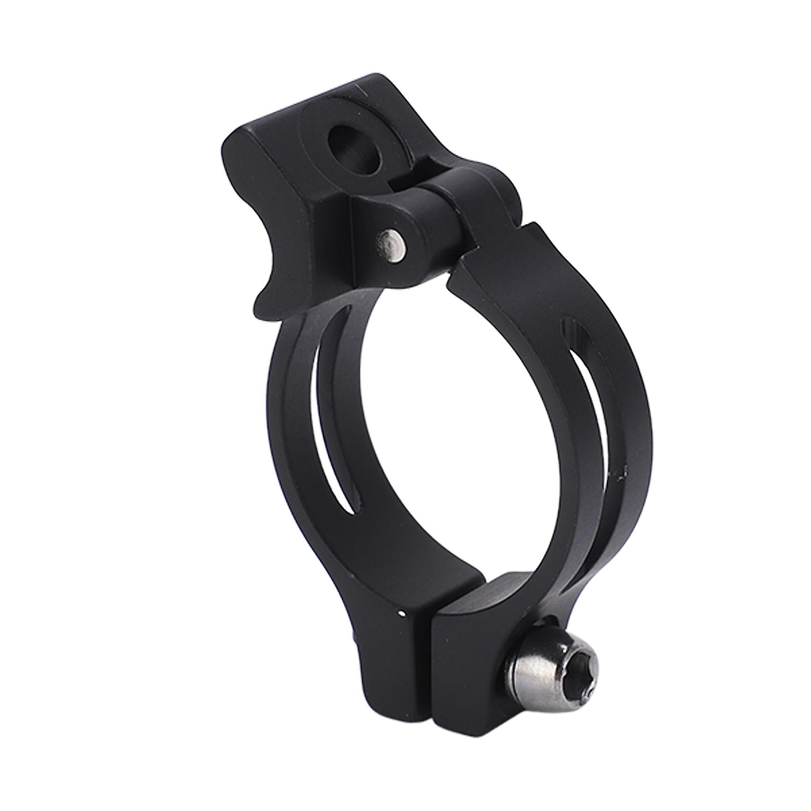 Bike Front Derailleur Adapter Clamp Ring Braze On To Clamp Aluminum Alloy For Road Bicycle31.8mm/1.25in