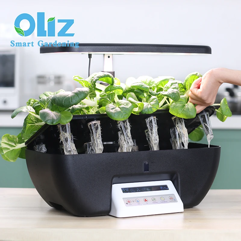 Oliz Hydroponic home System garden supplies indoor Hydroponic Home Garden Kit plants flower pots