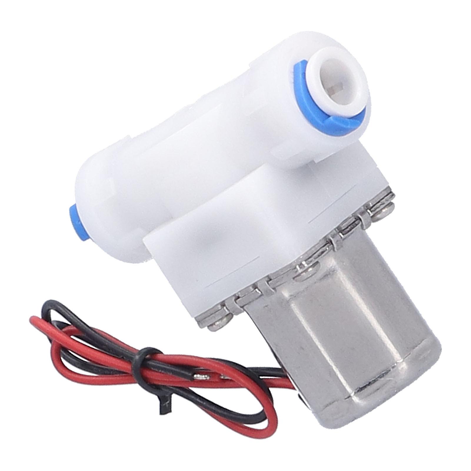 1/4in Solenoid Valve Drinking Water Quick Connector Bistable Pulse Hydraulic Equipment Dc4.5v