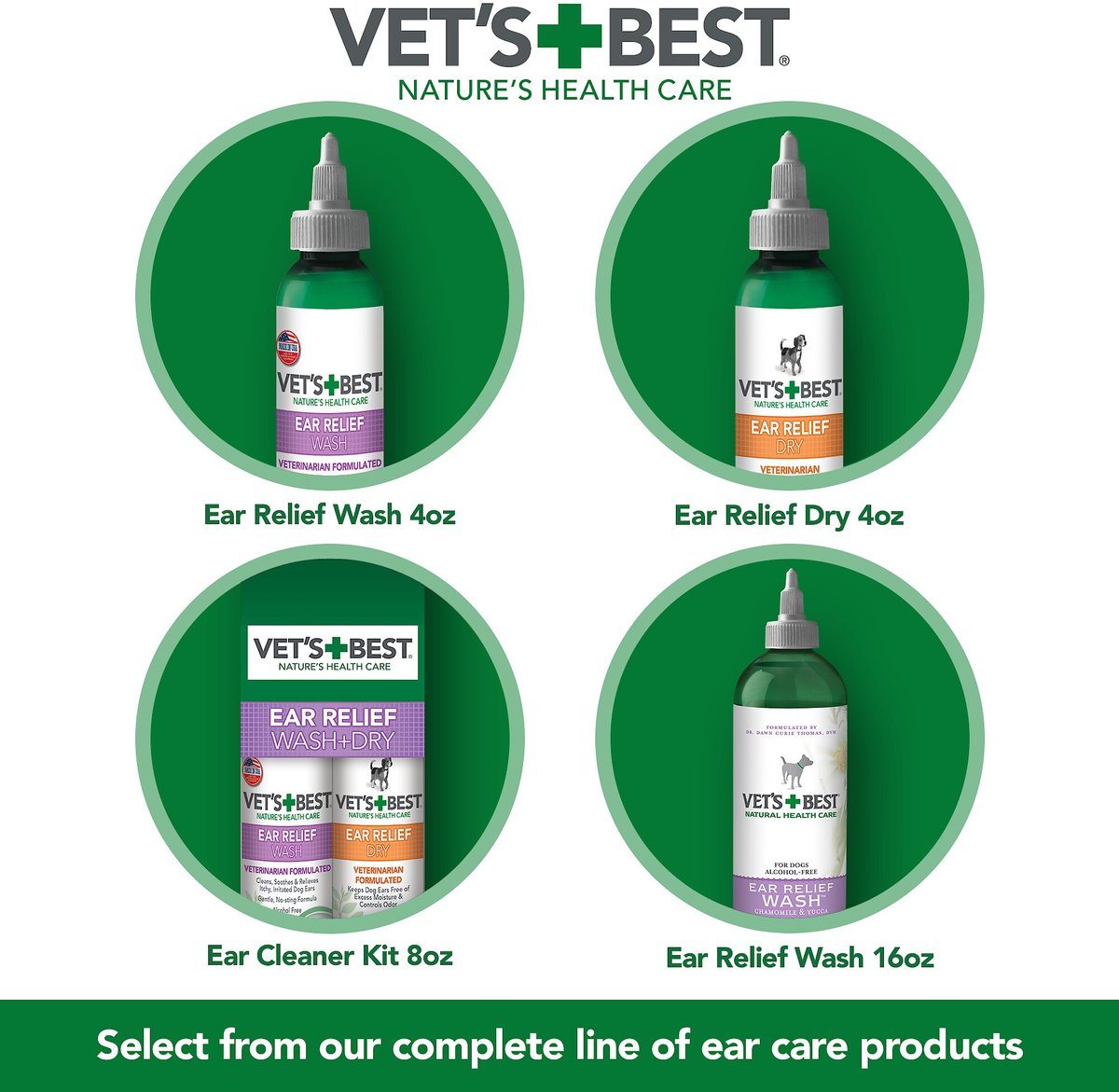 Vet's Best Ear Relief Wash for Dogs