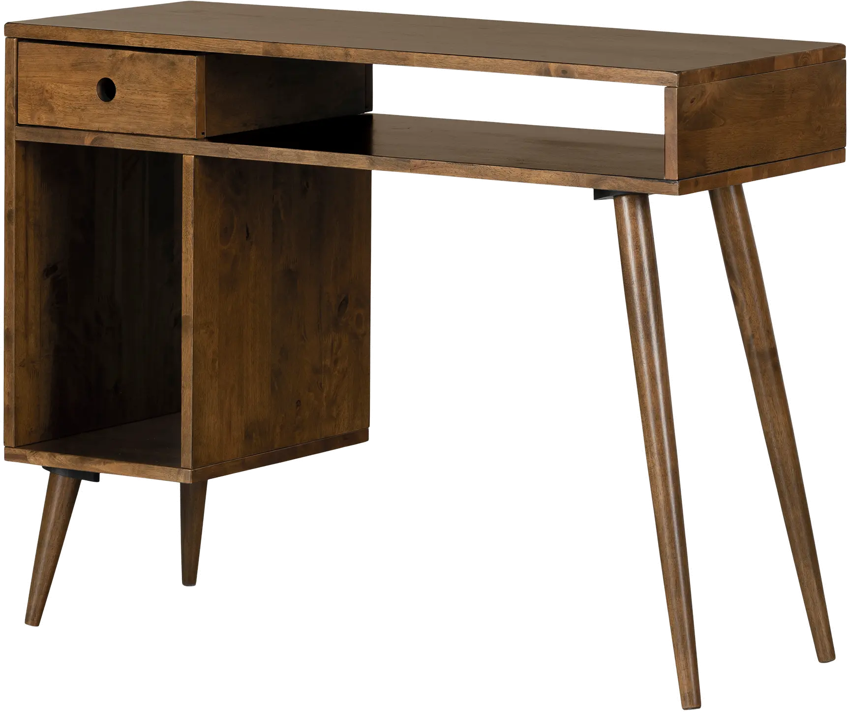 Kodali Natural Walnut Computer Desk - South Shore