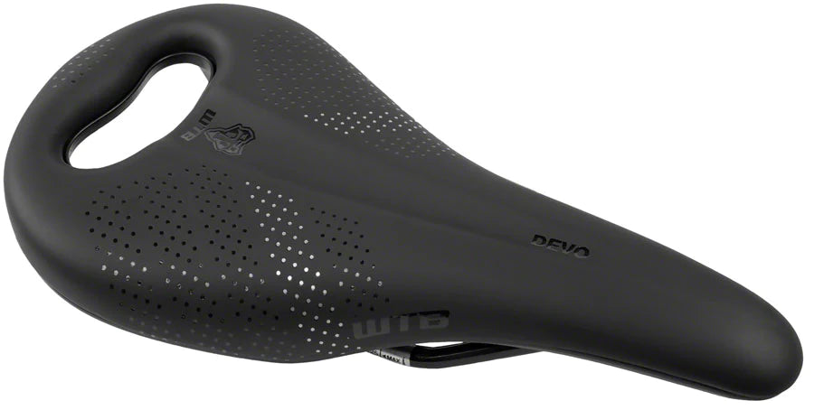 WTB Devo PickUp Medium Fusion Form Saddle - Cromoly Rail - Black