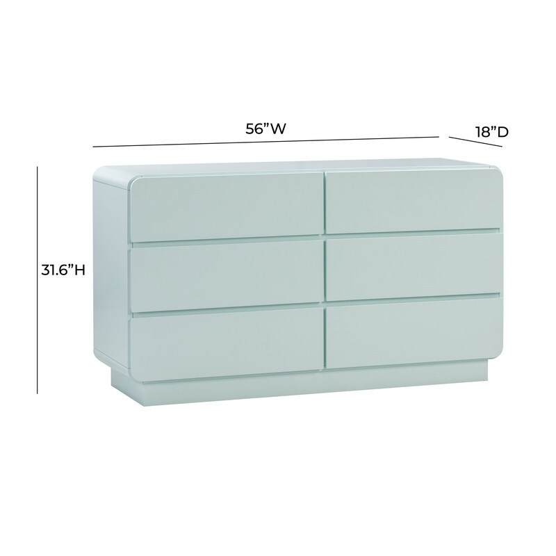 Sagura 6 Drawer Dresser