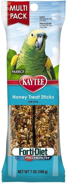 Kaytee Forti-Diet Pro Health Honey Parrot Treat Sticks