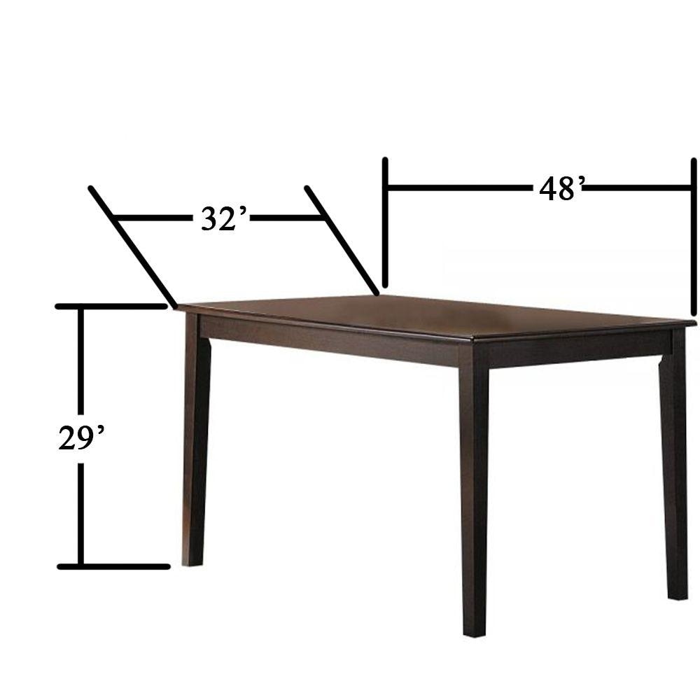 ACME Cardiff Dining Table in Espresso