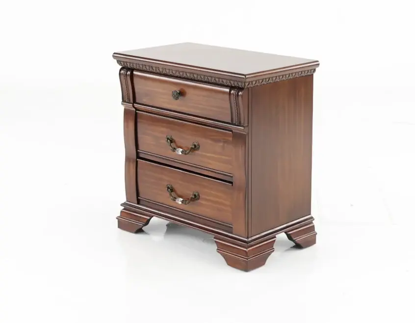 Isabella Dark Cherry Nightstand