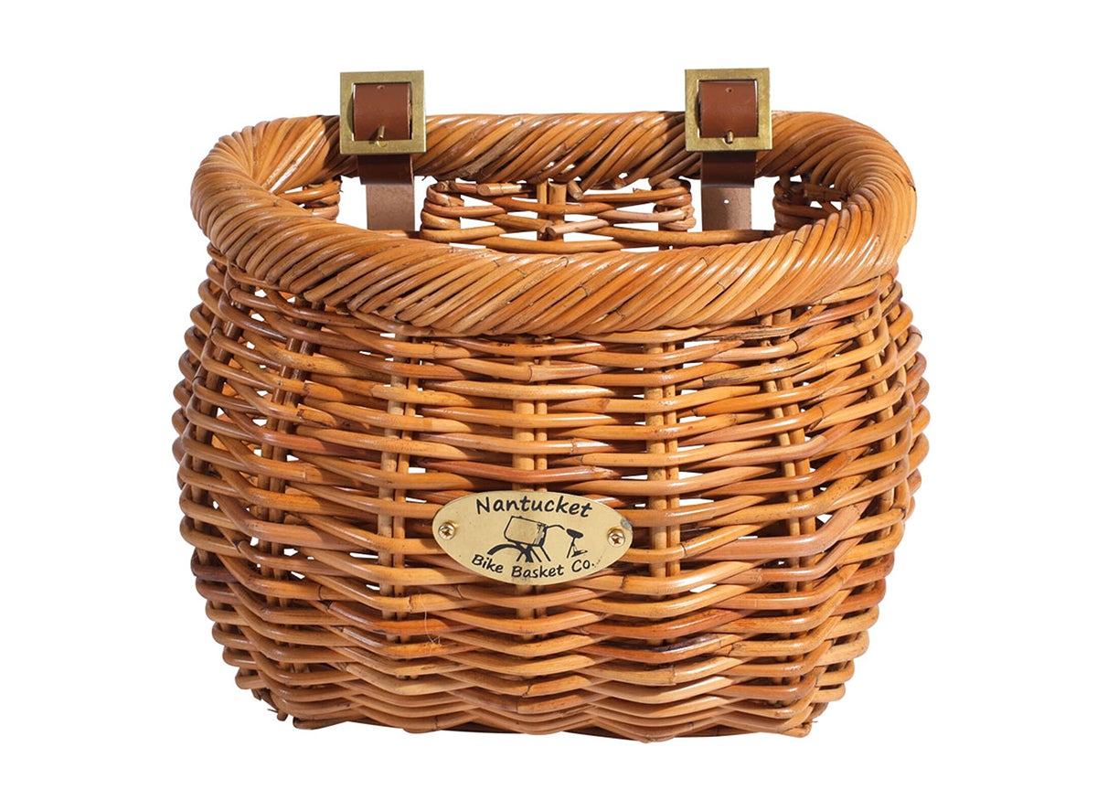 Nantucket Cisco Classic Front Basket - Honey