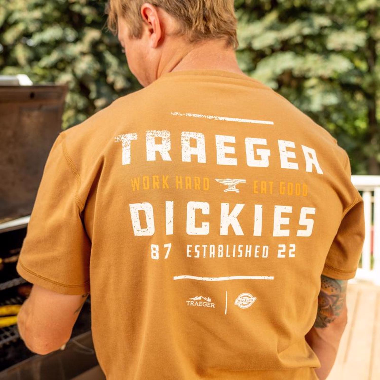 Dickies Traeger Tee Shirt Brown L