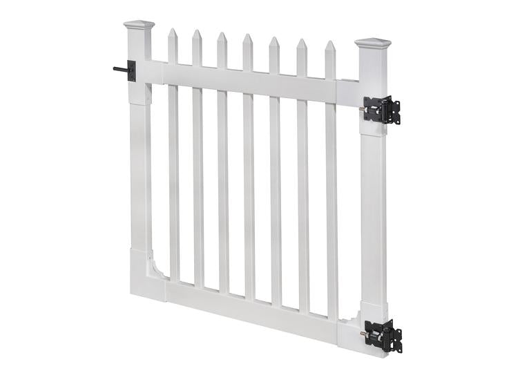 Nantucket Vinyl Picket Gate 4ft x 4ft