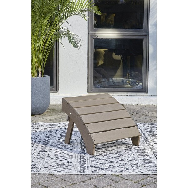 Signature Design by Ashley Sundown Treasure Outdoor Poly All Weather Ottoman