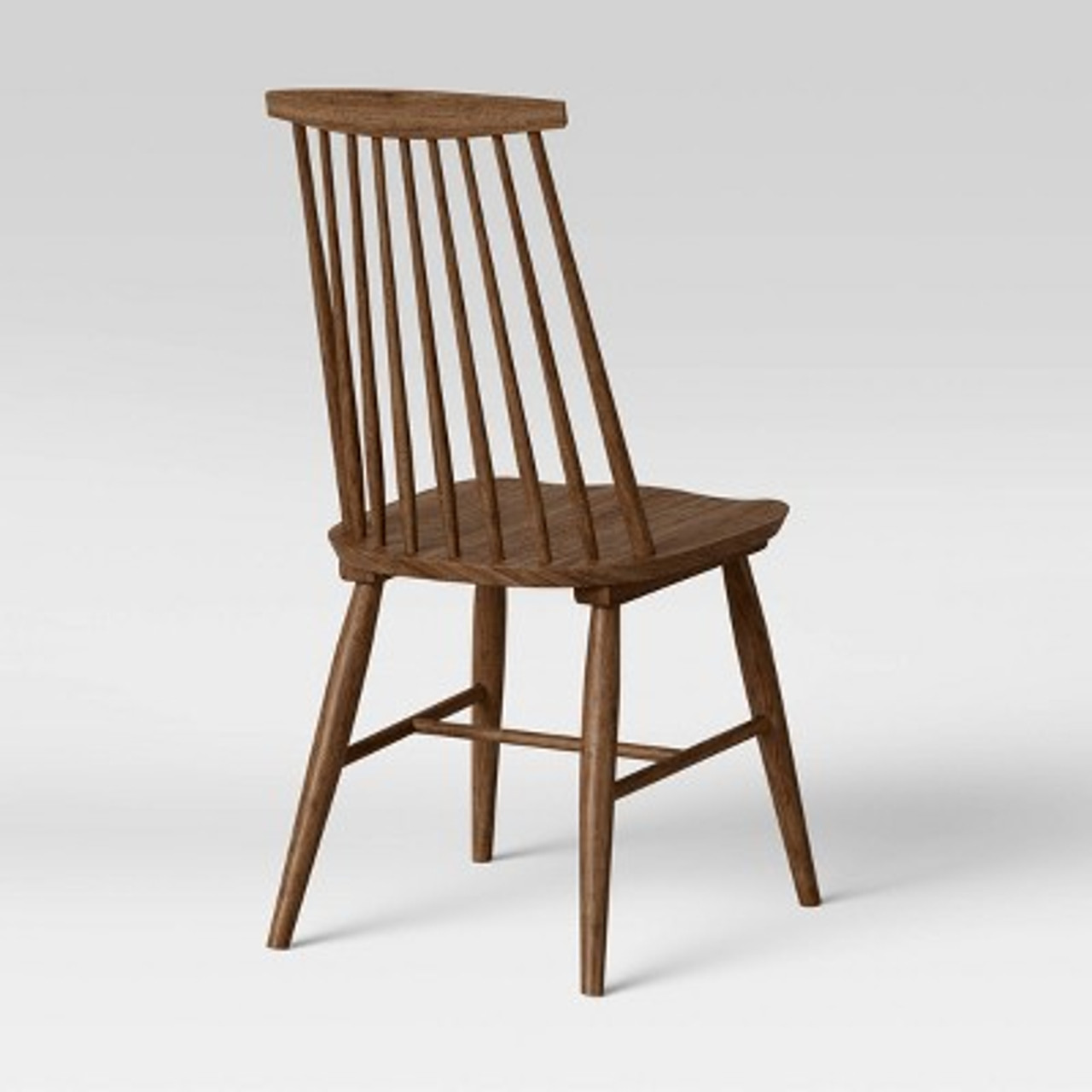 Harwich High Back Windsor Dining Chair Walnut - Threshold