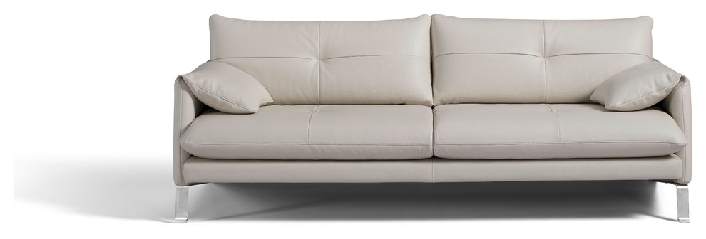 Divo Design Genuine Leather Sofa   Contemporary   Sofas   by Diven LLC  Houzz