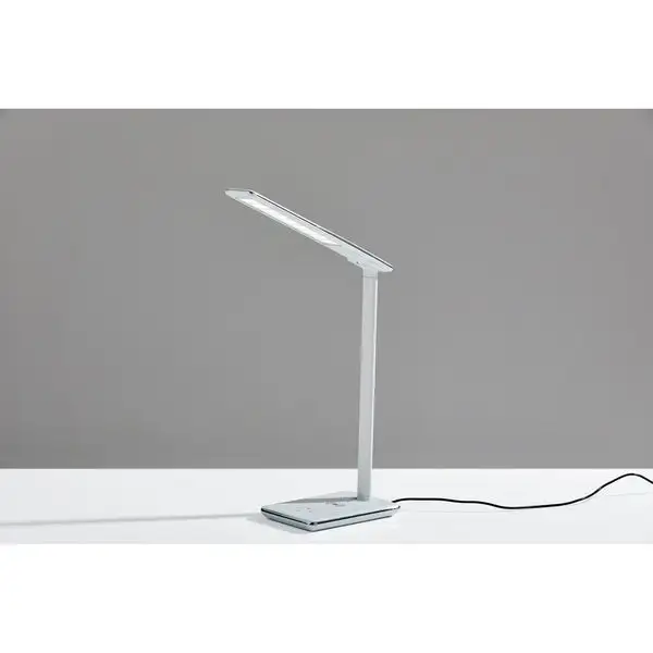 Adesso Declan LED Wireless Charging Multi-Function Desk Lamp with AdessoCharge