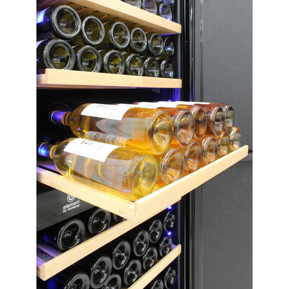 VINOTEMP 23.9 in. 251-Bottle Wine Cooler EL-168GFEB