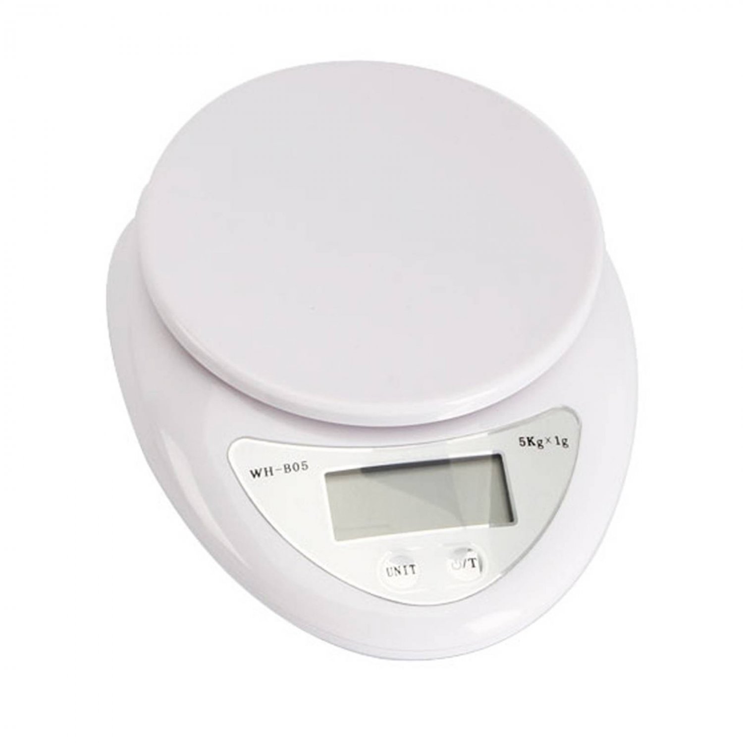 5Kg / 1g Kitchen Mail LCD Digital Scale White Pocket LCD Postal Scales