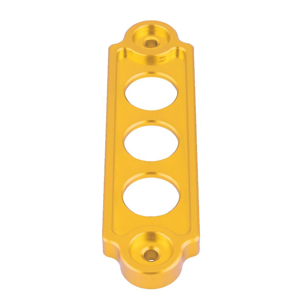 Car Racing Battery Tie Down Hold Bracket Lock Anodized For Honda Civic / Crx 1988-2000 (golden)