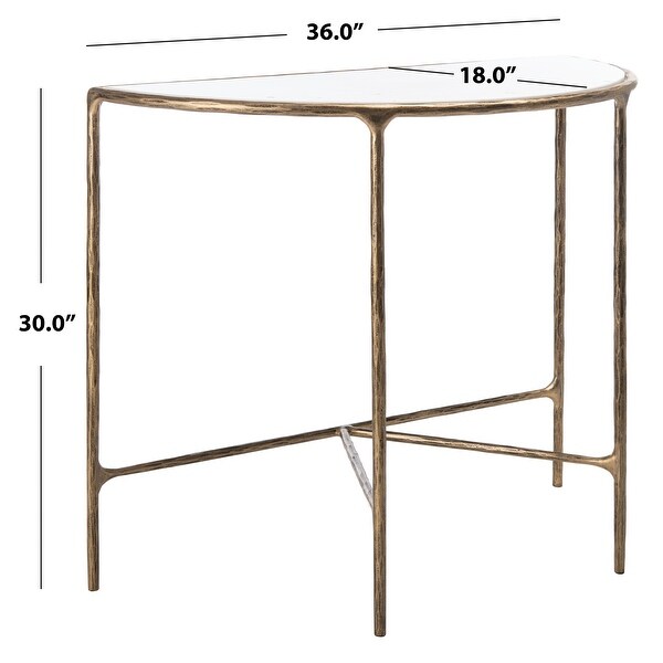 SAFAVIEH Couture Jessa Forged Metal Console Table - 36