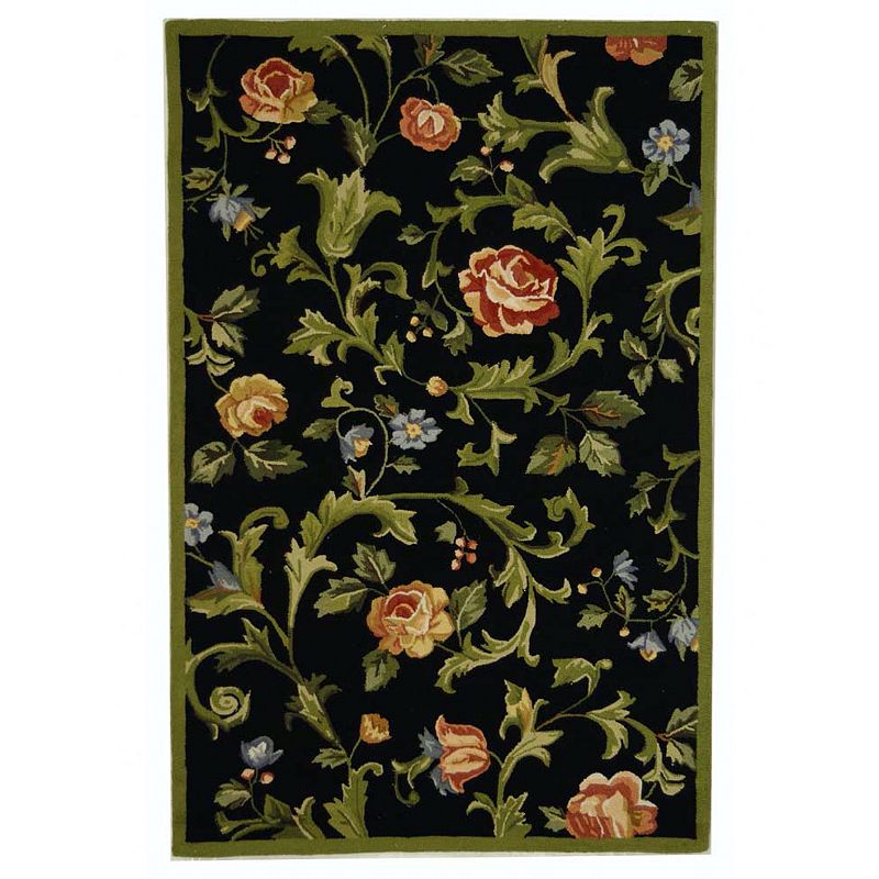 Safavieh Chelsea Floral Orchards Framed Wool Rug