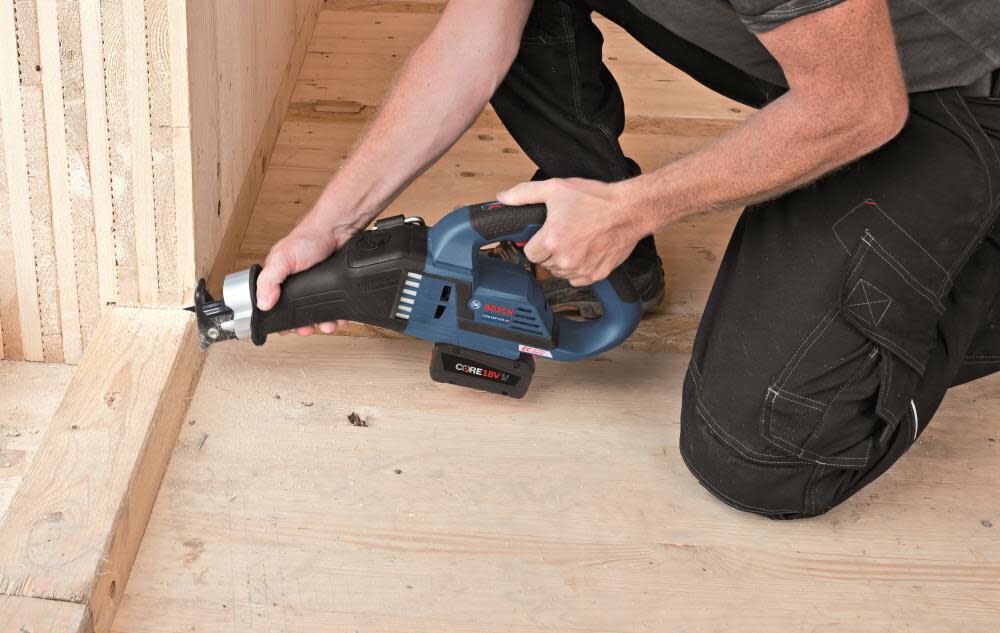 Bosch 18V EC 1-1/4 In.-Stroke Multi-Grip Reciprocating Saw Bare Tool GSA18V-125N from Bosch