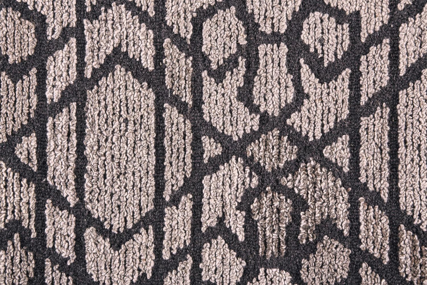 Palatez Hand Tufted Gray and Black Rug by BD Fine