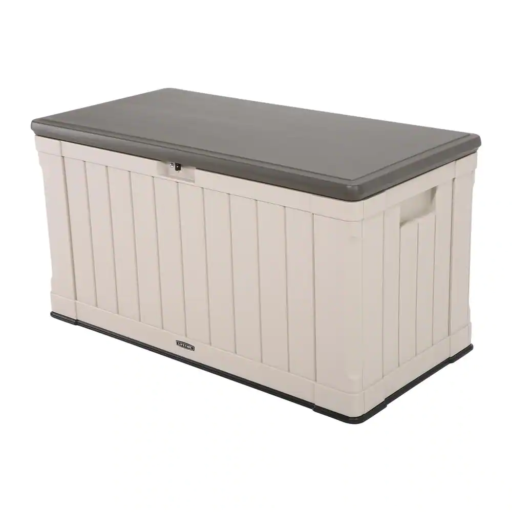 Lifetime 60186 116 Gal. Heavy-Duty Outdoor Storage Deck Box