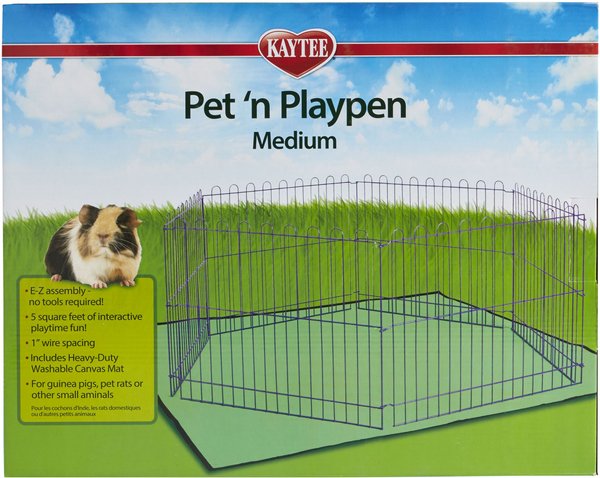 Kaytee Pet 'n Playpen Small Pet Pen， Medium