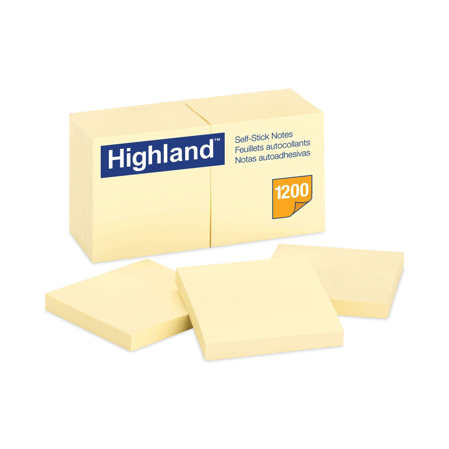 Self-Stick Notes by Highlandandtrade; MMM6549YW