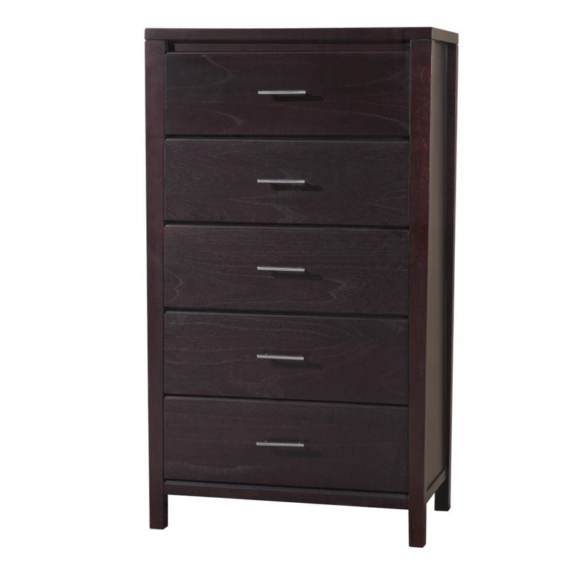 Modus Furniture International Nevis 5-Drawer Chest, Espresso