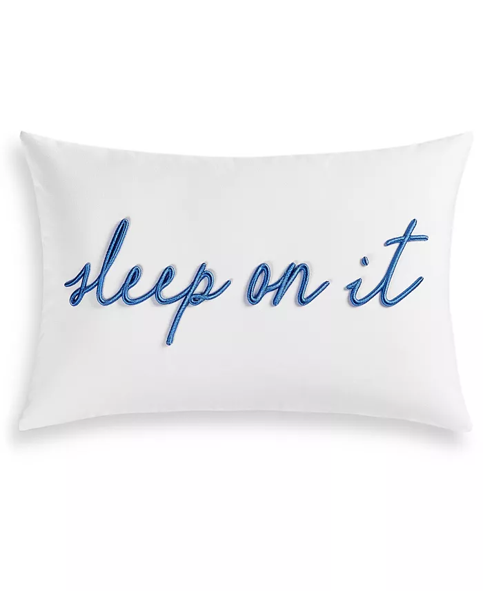 Charter Club CLOSEOUT! Word Decorative Pillow， 12