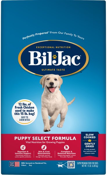 Bil-Jac Puppy Select Chicken Recipe Dry Dog Food