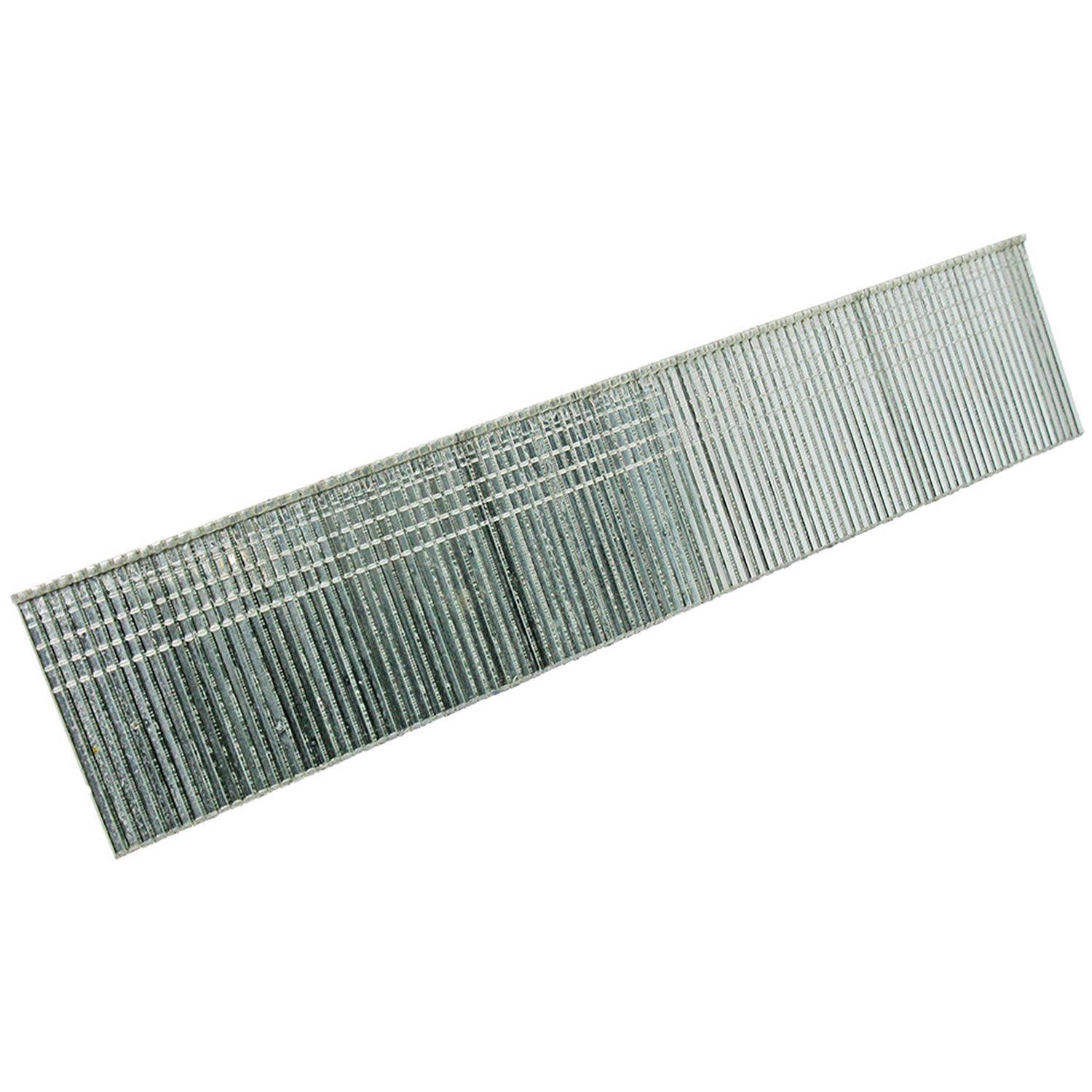 Grip-Rite 1 in. 18 Ga. Straight Strip Electro Galvanized Finish Nails 5000 pk