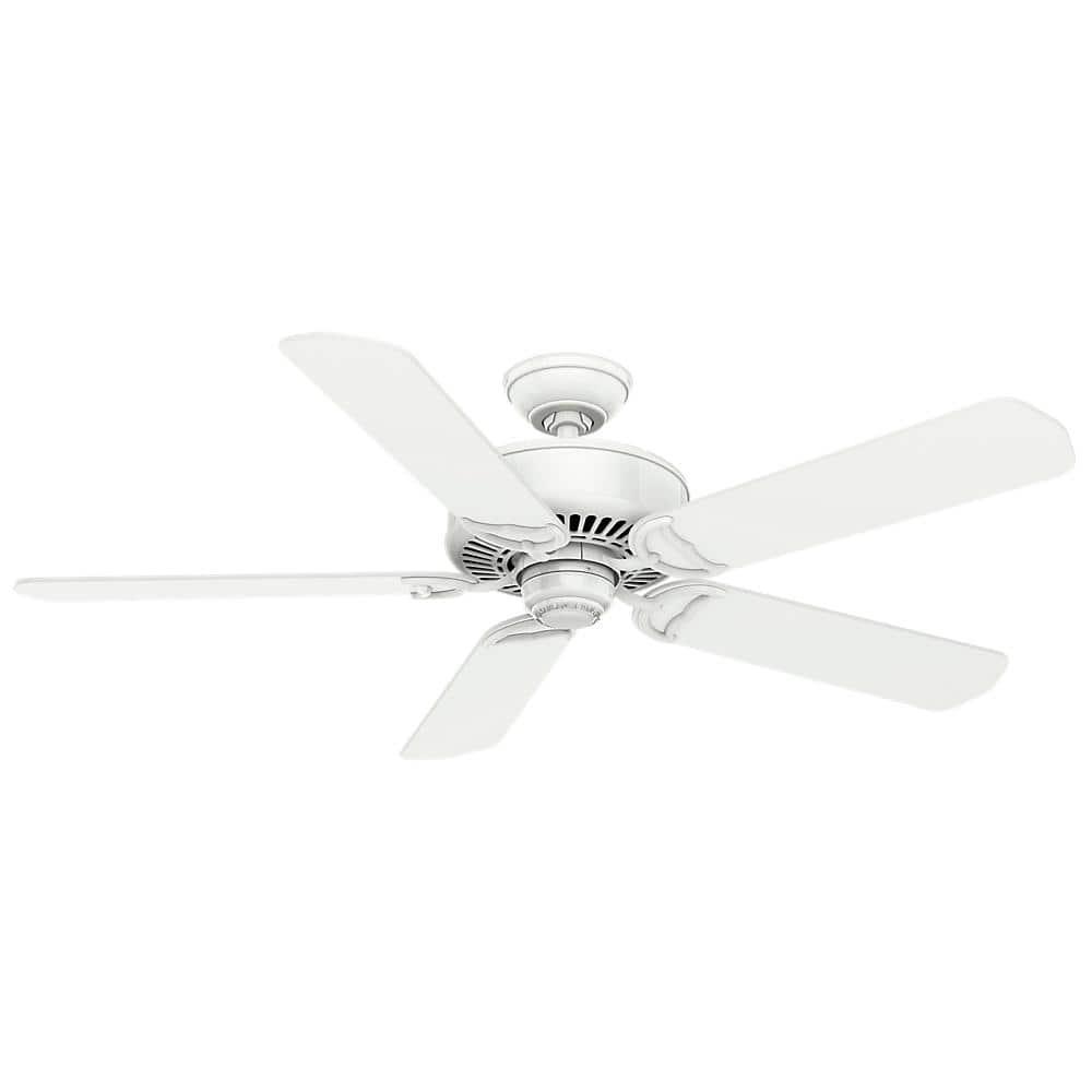 Casablanca Panama DC 54 in Indoor Snow White Ceiling Fan with Remote