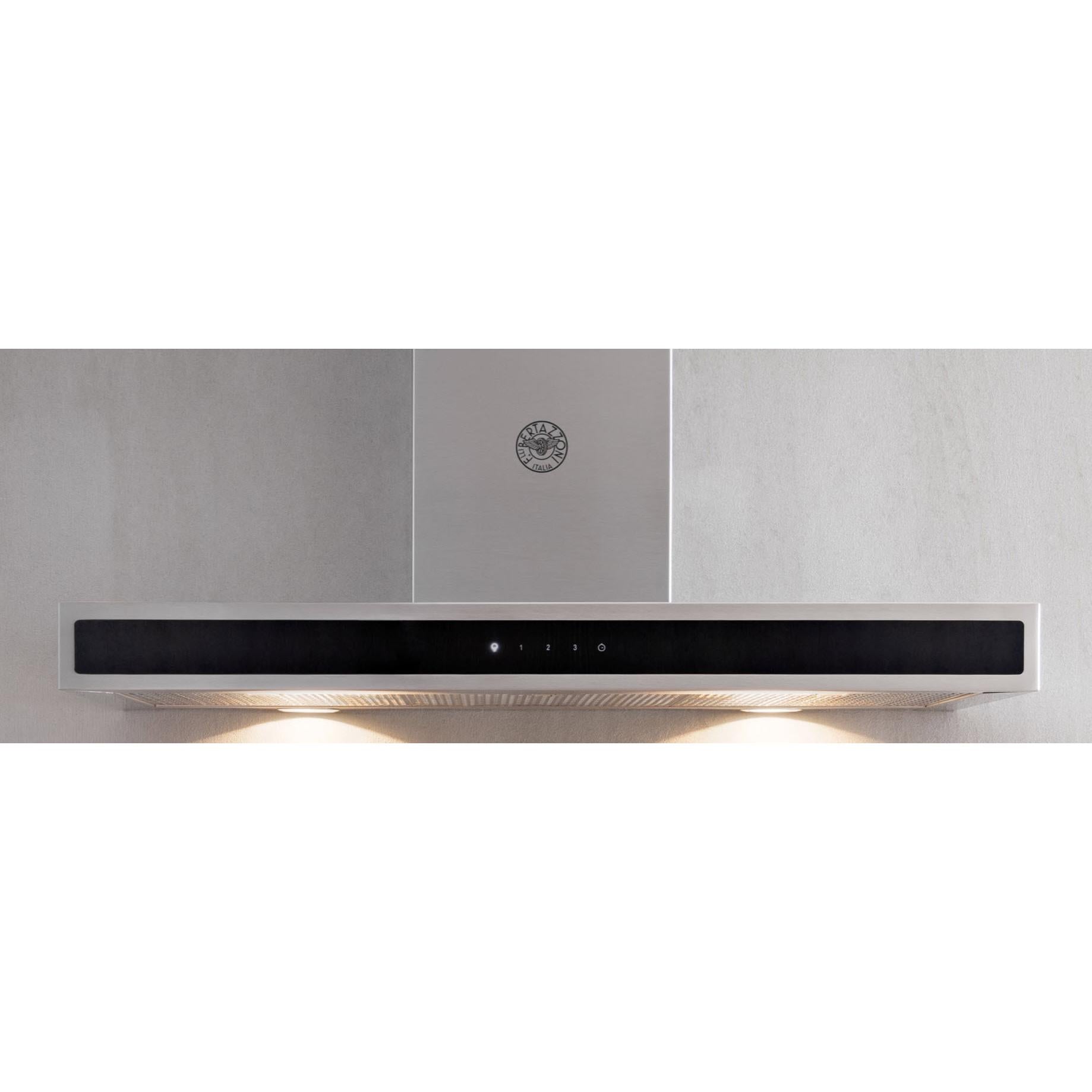 Bertazzoni 30-inch Professional Series Wall Mount Range Hood with LED Lighting KG30X