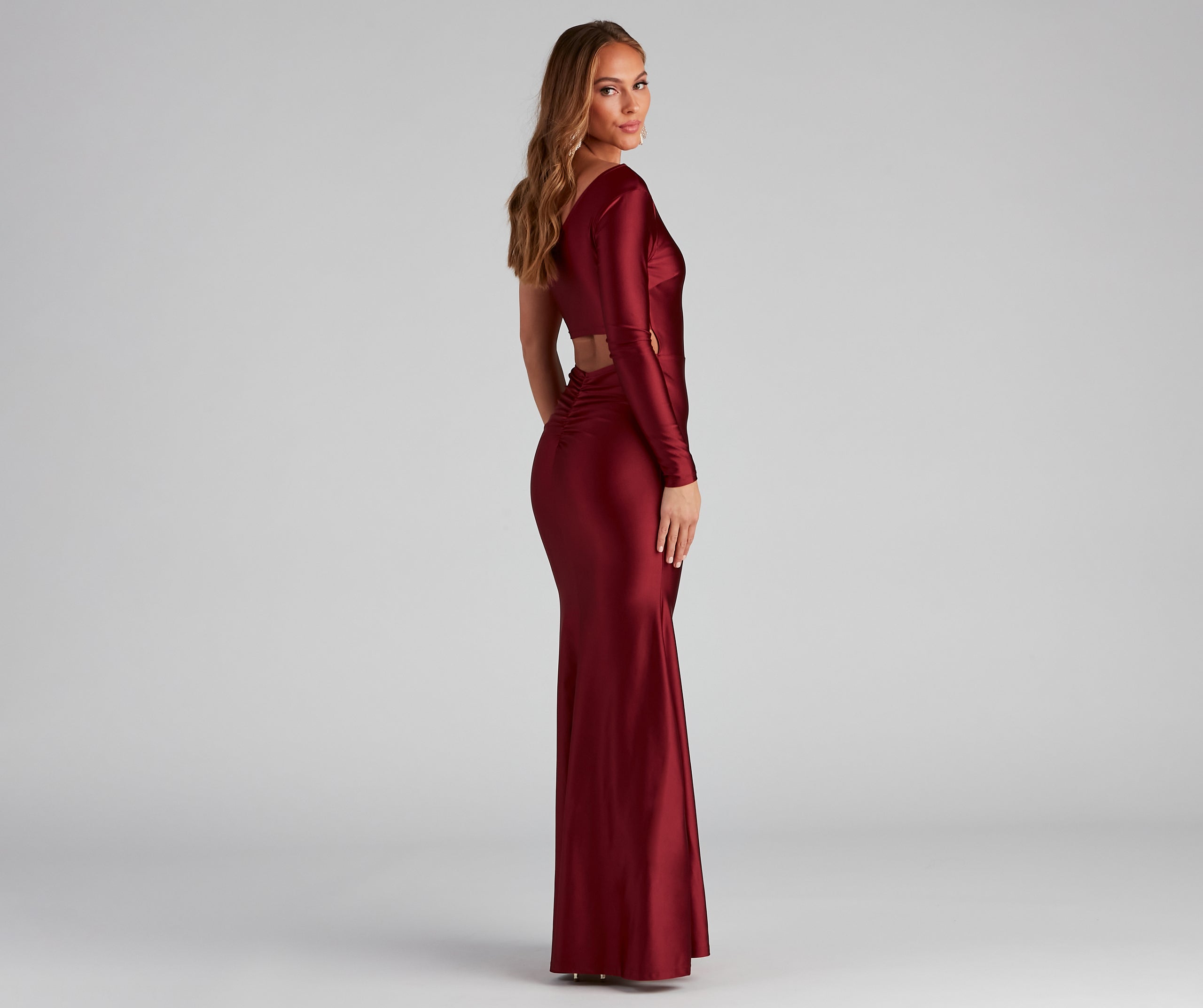 Emma One-Shoulder Mermaid Dress