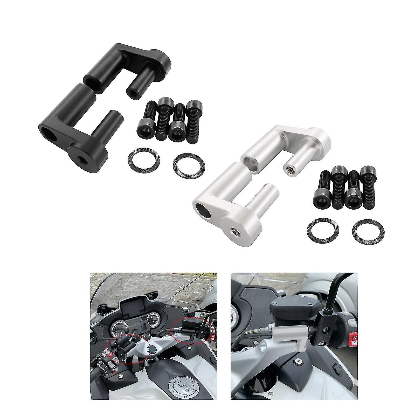 Aluminum Adjustable Handlebar Riser Kit For  R1200rt R1200 Light Weight